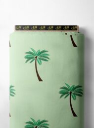 Palm nature style with green,brown colors