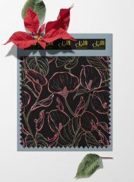 Bloom flower style with black, pink colors - Image 6