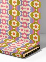 Flower mixed style with pink,purple colors - Image 4