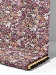 Bloom flower style with purple,yellow colors - Image 4