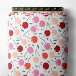 Cherry flower style with red,pink colors