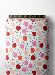 Cherry flower style with red,pink colors