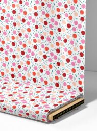 Cherry flower style with red,pink colors - Image 4