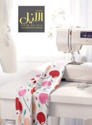 Cherry flower style with red,pink colors - Image 7