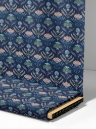 Bloom flower style with blue,pink colors - Image 4