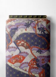 Fan others style with red,purple colors