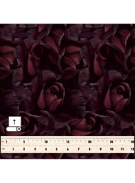 Rose flower style with red,brown colors - Image 5