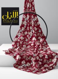 Petal flower style with red,white colors - Image 2