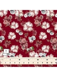 Petal flower style with red,white colors - Image 5