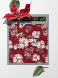 Petal flower style with red,white colors - Image 6