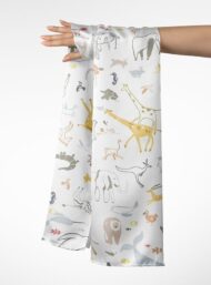 Lion animal style with white colors - Image 3