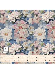 Bloom flower style with pink,white colors - Image 5