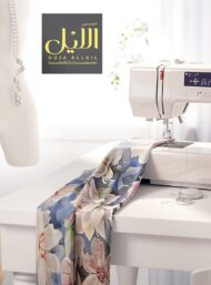 Bloom flower style with pink,white colors - Image 7