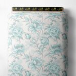 Bloom flower style with white colors