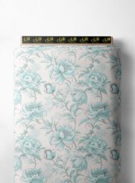 Bloom flower style with white colors