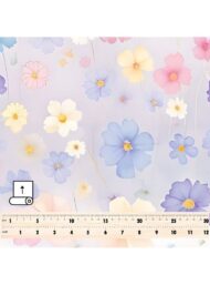 Petal flower style with pink,blue colors - Image 5