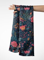 Petal flower style with pink,green colors - Image 3