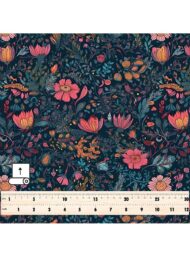 Petal flower style with pink,green colors - Image 5