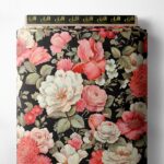 Petal flower style with red,pink colors