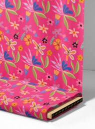 Blossom flower style with pink,green colors - Image 4