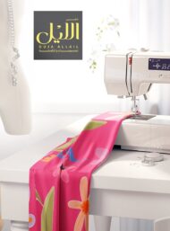 Blossom flower style with pink,green colors - Image 7