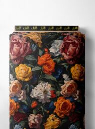 Petal flower style with red,orange colors