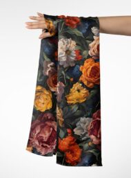 Petal flower style with red,orange colors - Image 3