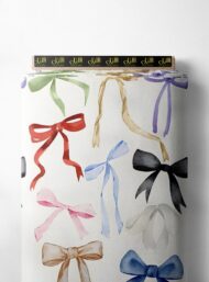 Bow others style with red,blue colors