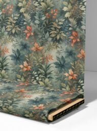 Leaf nature style with green, orange colors - Image 4