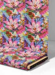 Petal flower style with pink,green colors - Image 4