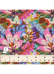 Petal flower style with pink,green colors - Image 5