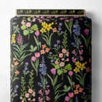 Petal flower style with yellow,green colors