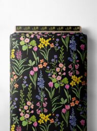 Petal flower style with yellow,green colors