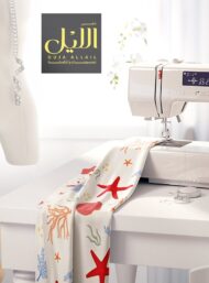 Starfish ocean and sky style with red,blue colors - Image 7