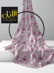 Petal flower style with pink,green colors - Image 2