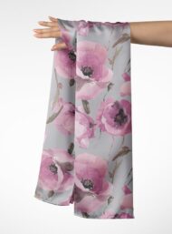 Petal flower style with pink,green colors - Image 3