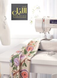 Fig flower style with green,pink colors - Image 7