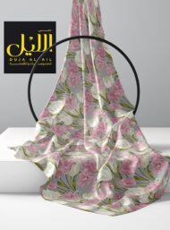 Petal flower style with pink,white colors - Image 2