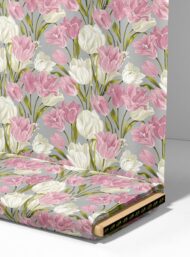 Petal flower style with pink,white colors - Image 4