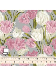 Petal flower style with pink,white colors - Image 5
