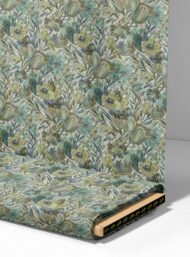 Bloom flower style with green,blue colors - Image 4