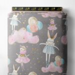 Bunny mixed style with pink,white colors