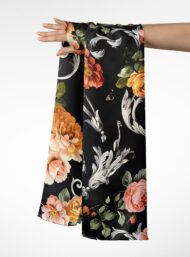 Rose flower style with pink,orange colors - Image 3