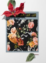 Rose flower style with pink,orange colors - Image 6