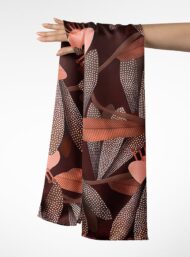 Petal flower style with brown,pink colors - Image 3