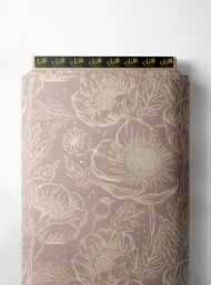 Bloom flower style with white,pink colors