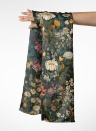 Petal flower style with green,white colors - Image 3