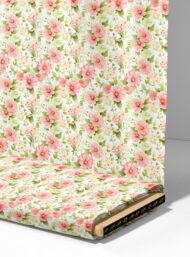 Bloom flower style with pink,green colors - Image 4