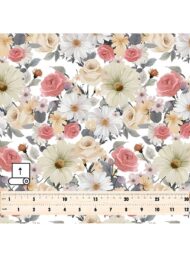 Petal flower style with pink,white colors - Image 5