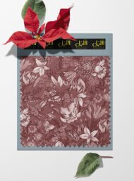 Petal flower style with red,white colors - Image 6